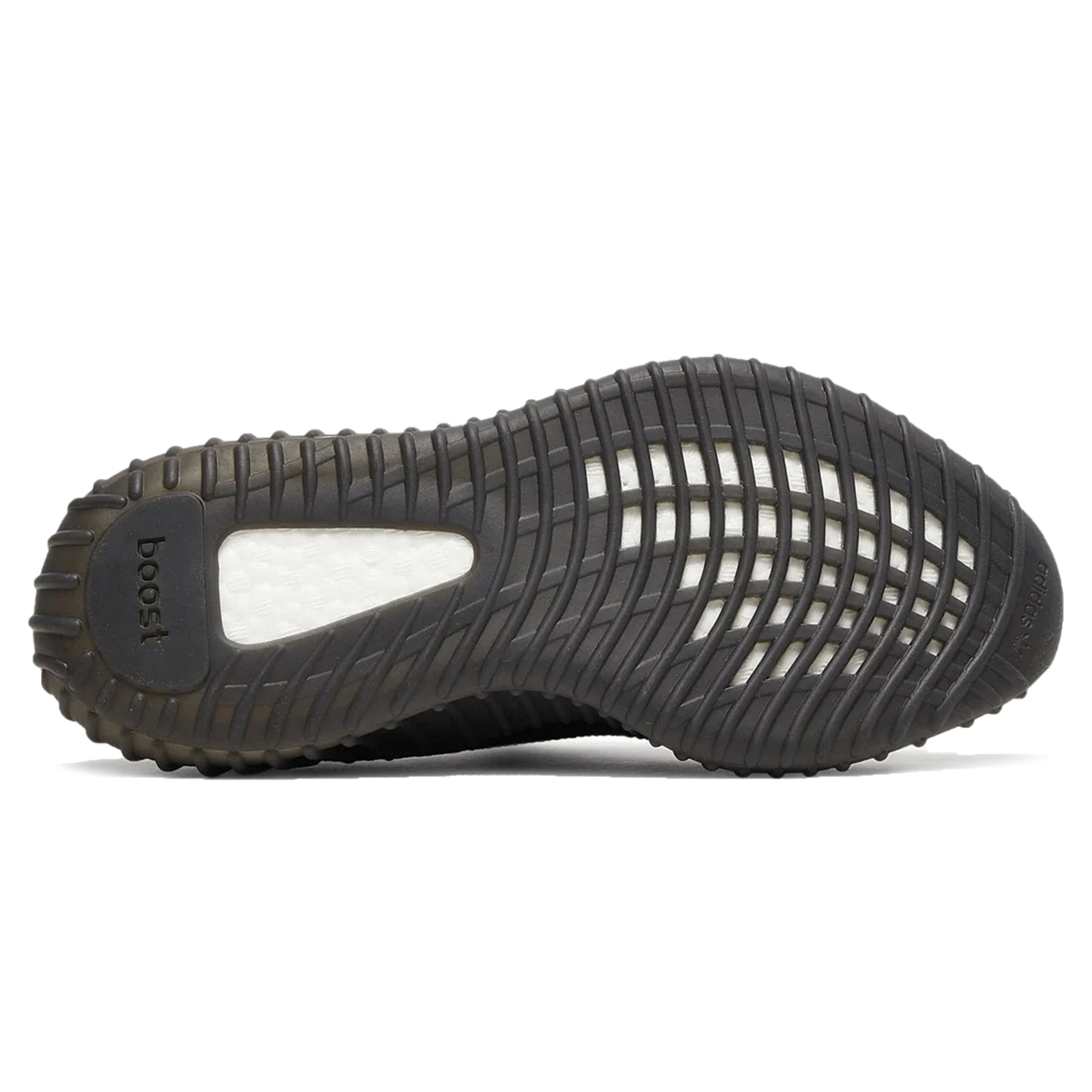 Sole view of Adidas Yeezy Boost 350 V2 Dazzling Blue GY7164